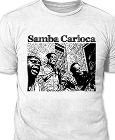 camiseta samba carioca