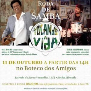 Alex Ribeiro e Thiaguinho da Serrinha