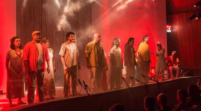 Dá no Coro lança seu novo CD, Cores do Brasil