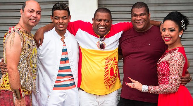 O primeiro ensaio do ano do Leão de Nova Iguaçu